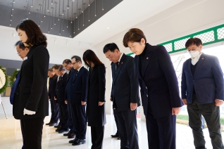 제85회 순국선열의 날 참배 대표이미지